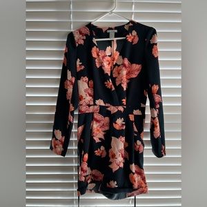 H&M floral romper